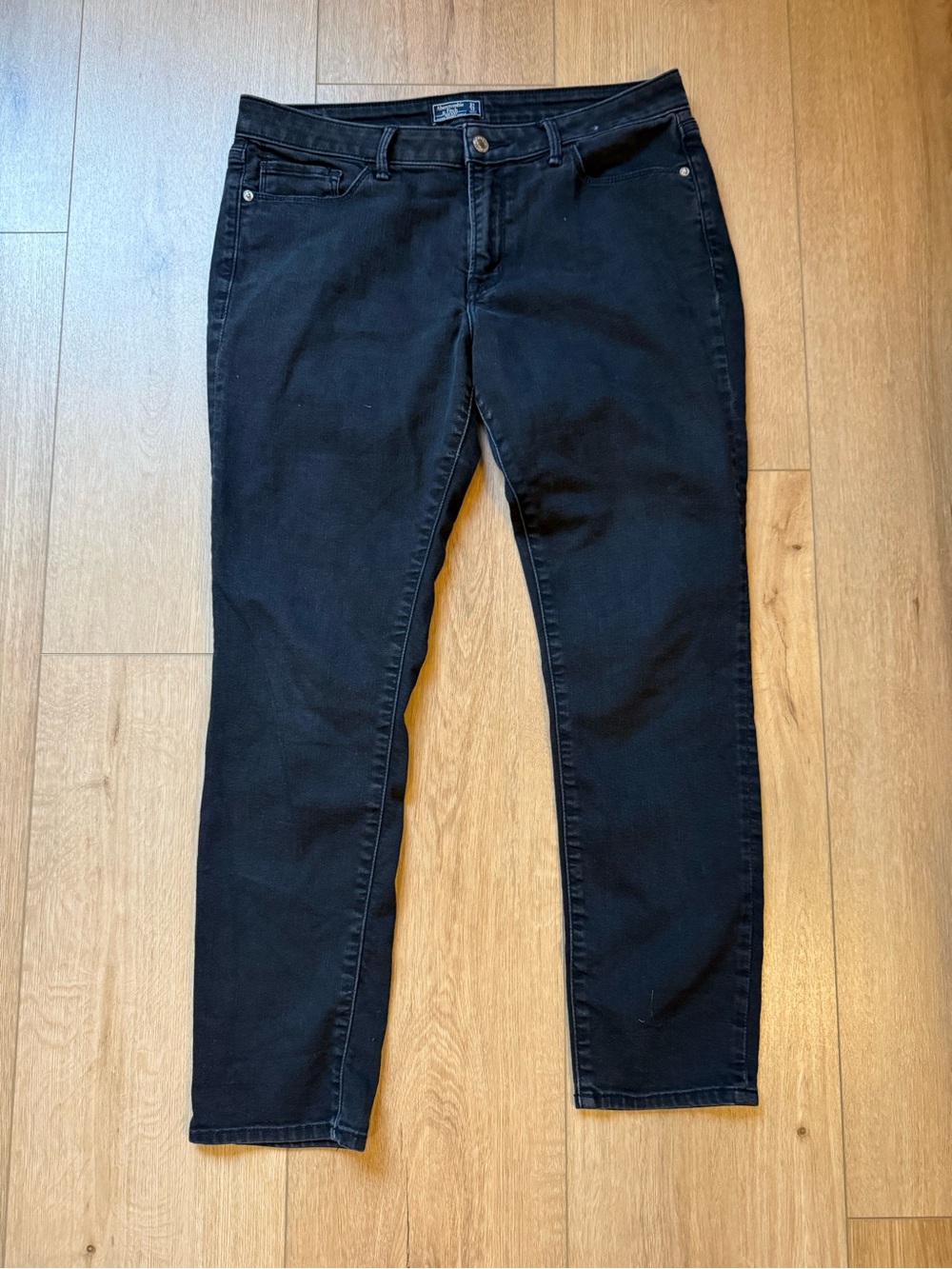 Abercrombie & Fitch Black Skinny Jeans 31/12L